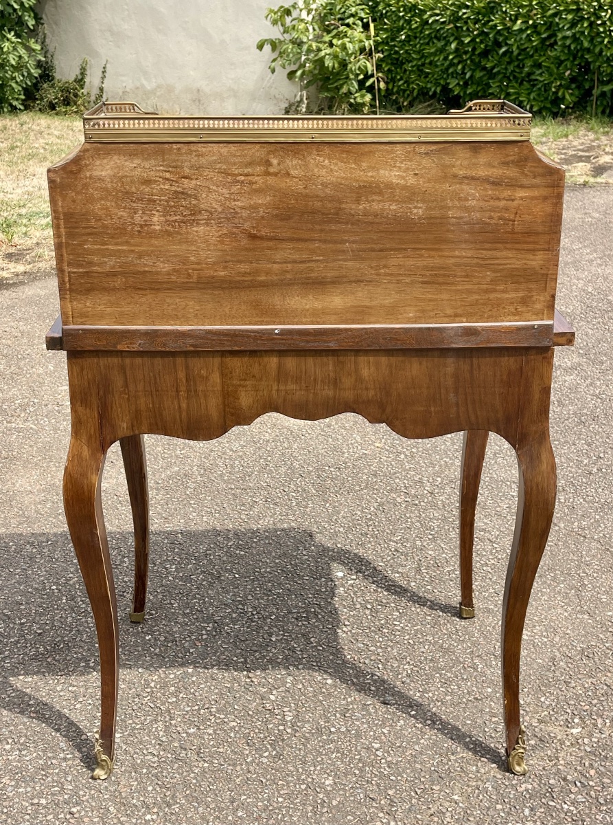 Louis XV-style Cylindrical "bureau / Bonheur Du Jour" Desk-photo-8