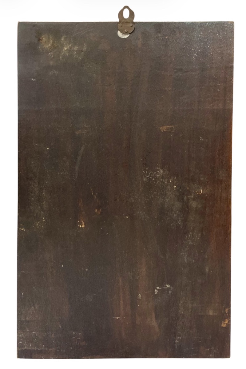 Jules BRET - Panneau en Bois Sculpté -photo-6