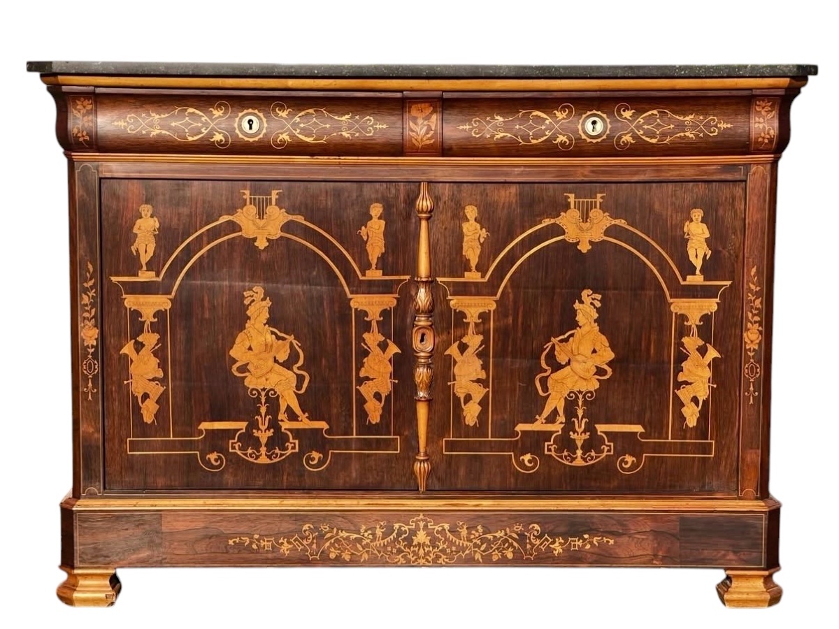 Charles X Dresser With Doors -photo-2