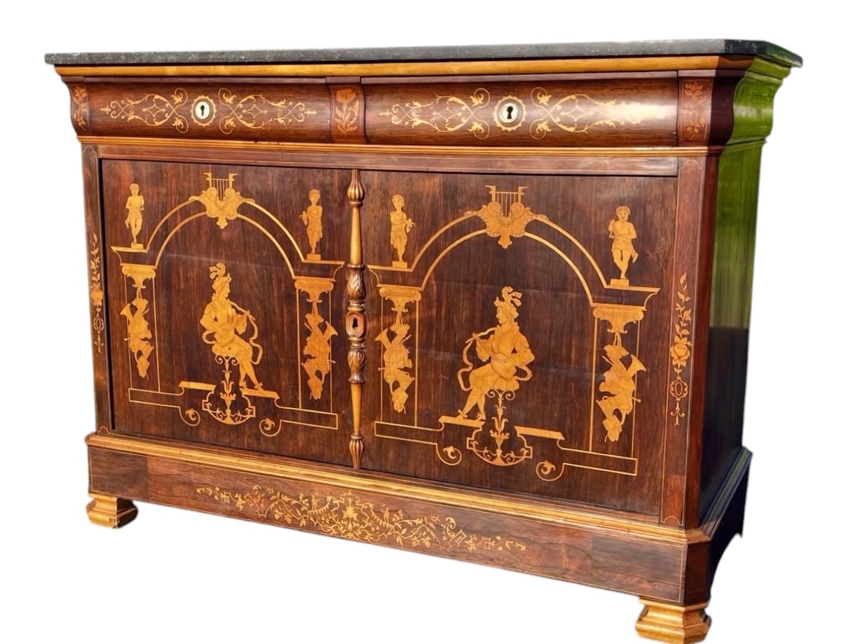 Charles X Dresser With Doors -photo-1