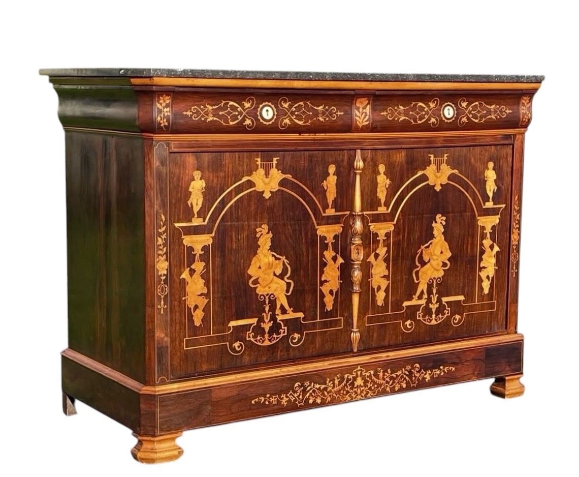 Charles X Dresser With Doors 