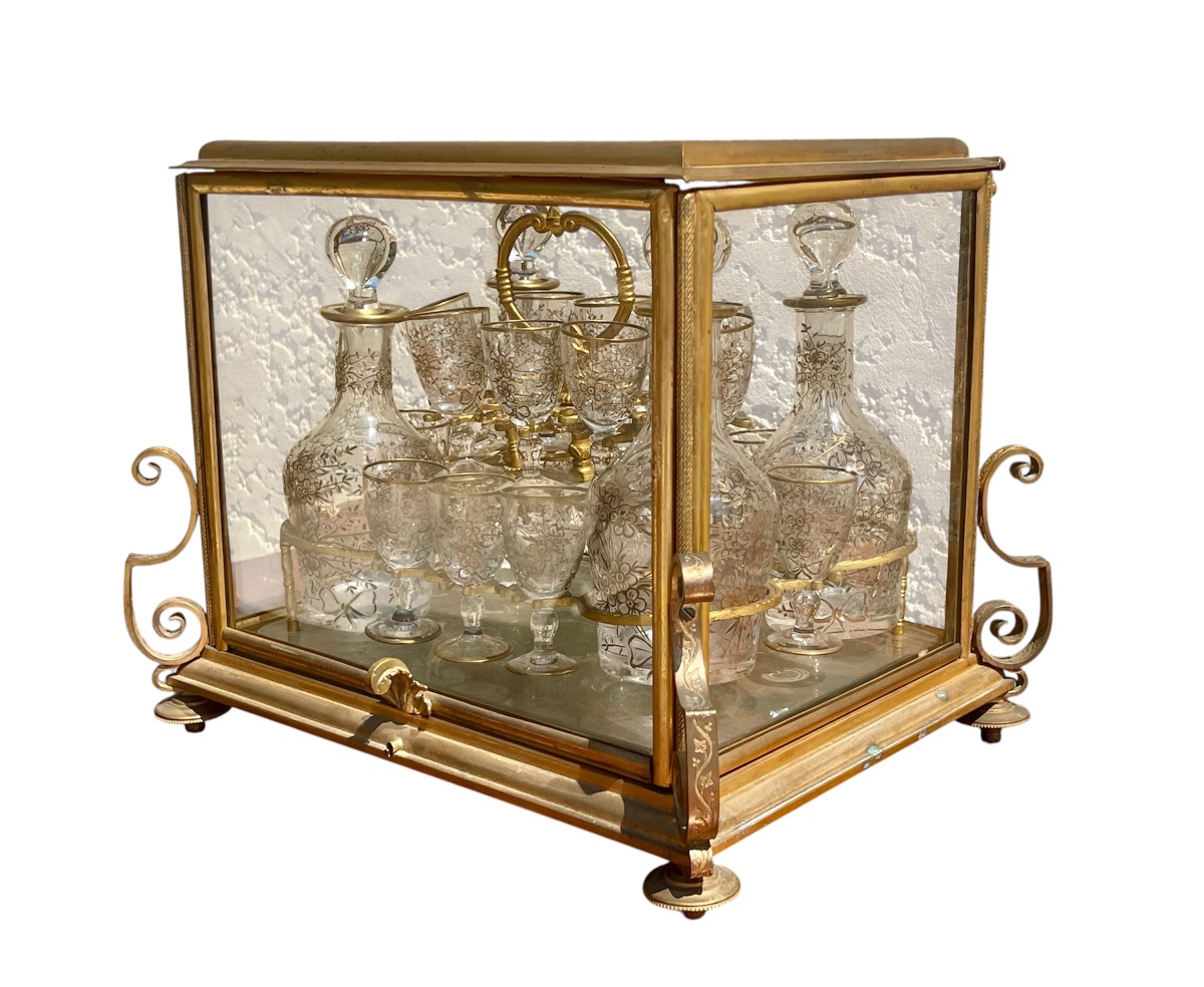 Baccarat - Napoleon III Liqueur Cabinet -photo-3