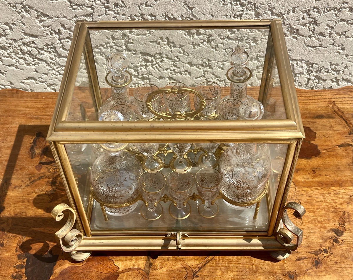 Baccarat - Napoleon III Liqueur Cabinet -photo-3