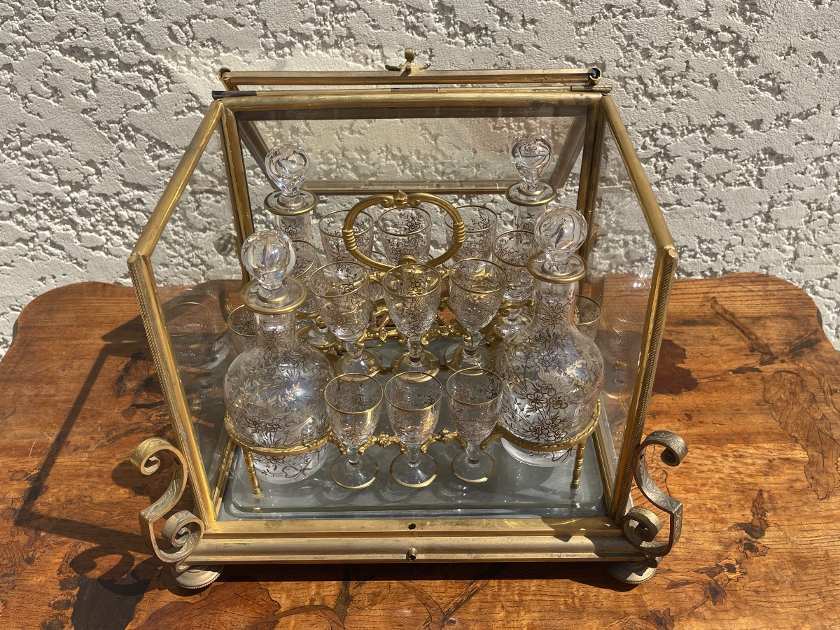 Baccarat - Napoleon III Liqueur Cabinet -photo-4