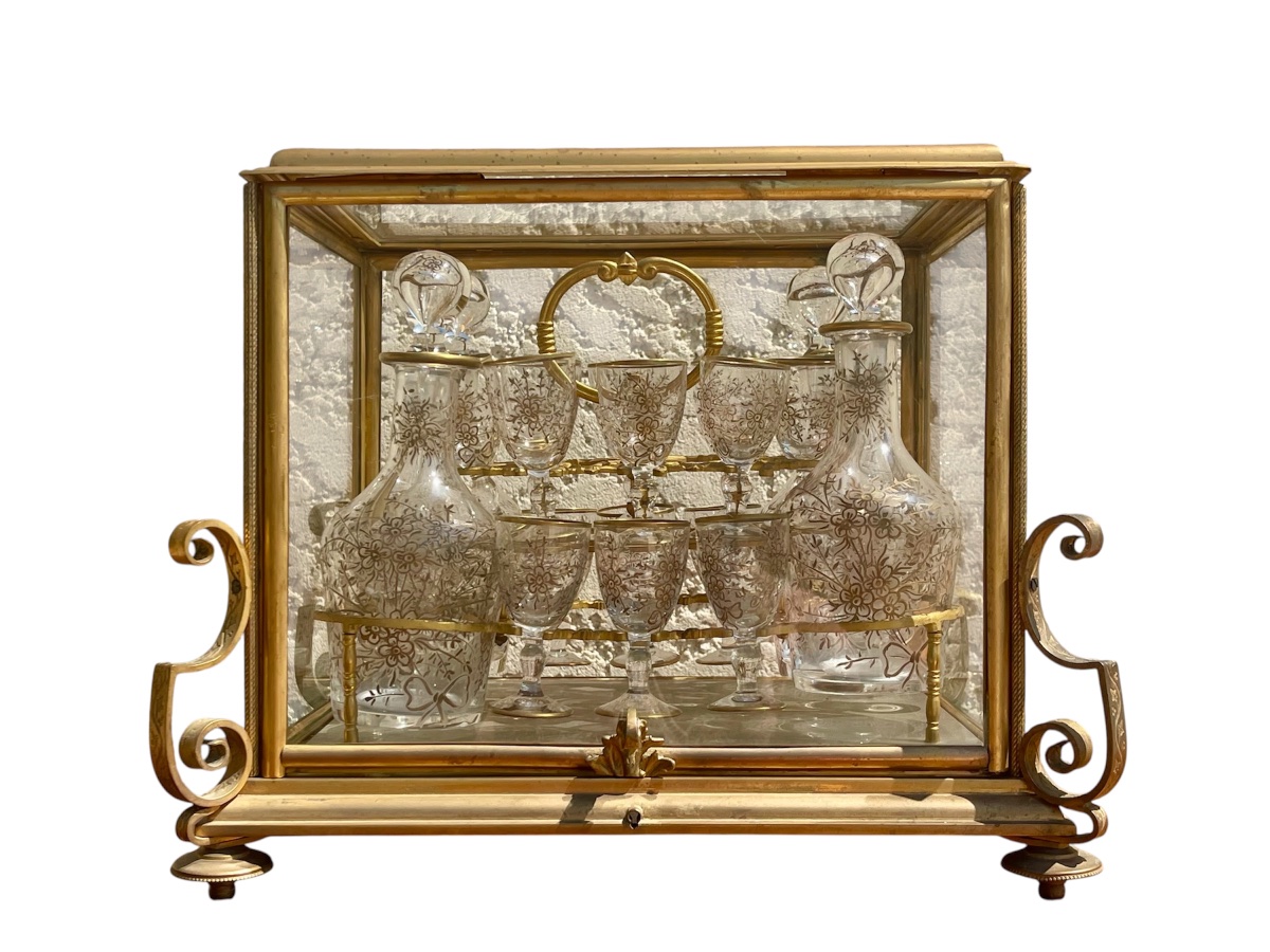 Baccarat - Napoleon III Liqueur Cabinet 
