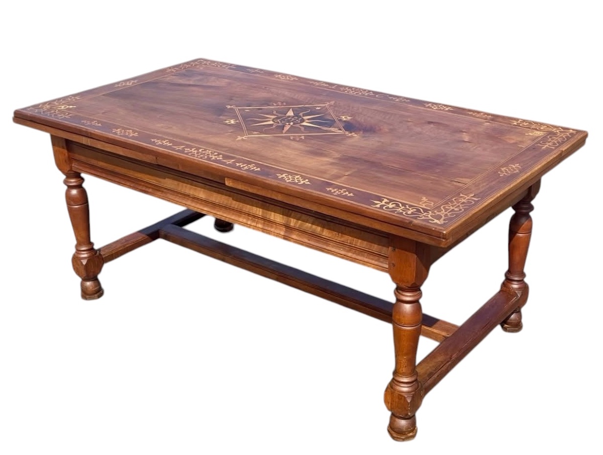 Table de Salle à Manger en Noyer 