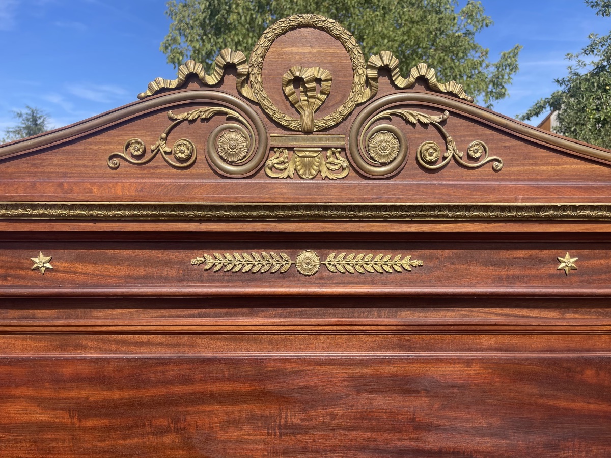 Maison KRIEGER - Lit en Acajou Style Louis XVI-photo-3