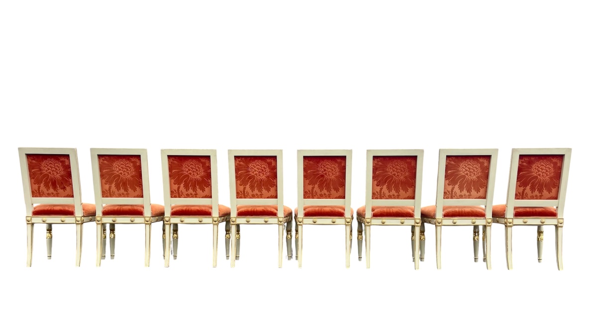 8 Empire-style Chairs In The Jacob Style-photo-7