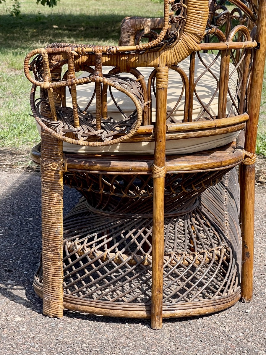 Rare, Large Emmanuelle Sofa-photo-4