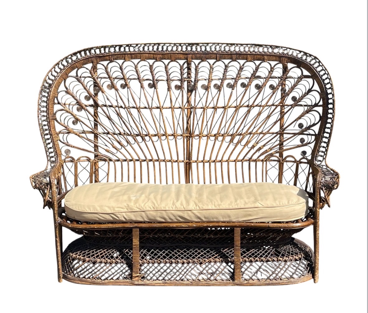 Rare, Large Emmanuelle Sofa