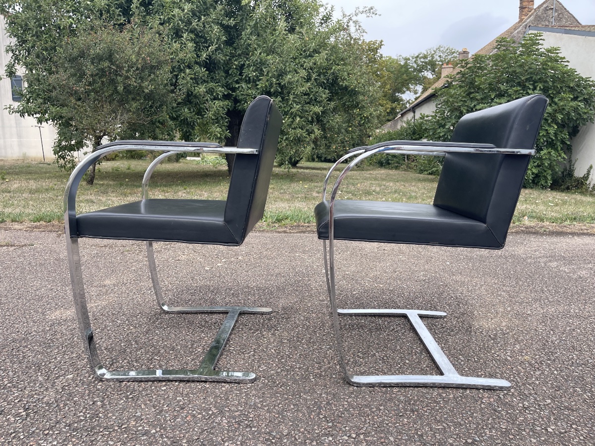 KNOLL - 3 Fauteuils BRNO-photo-1