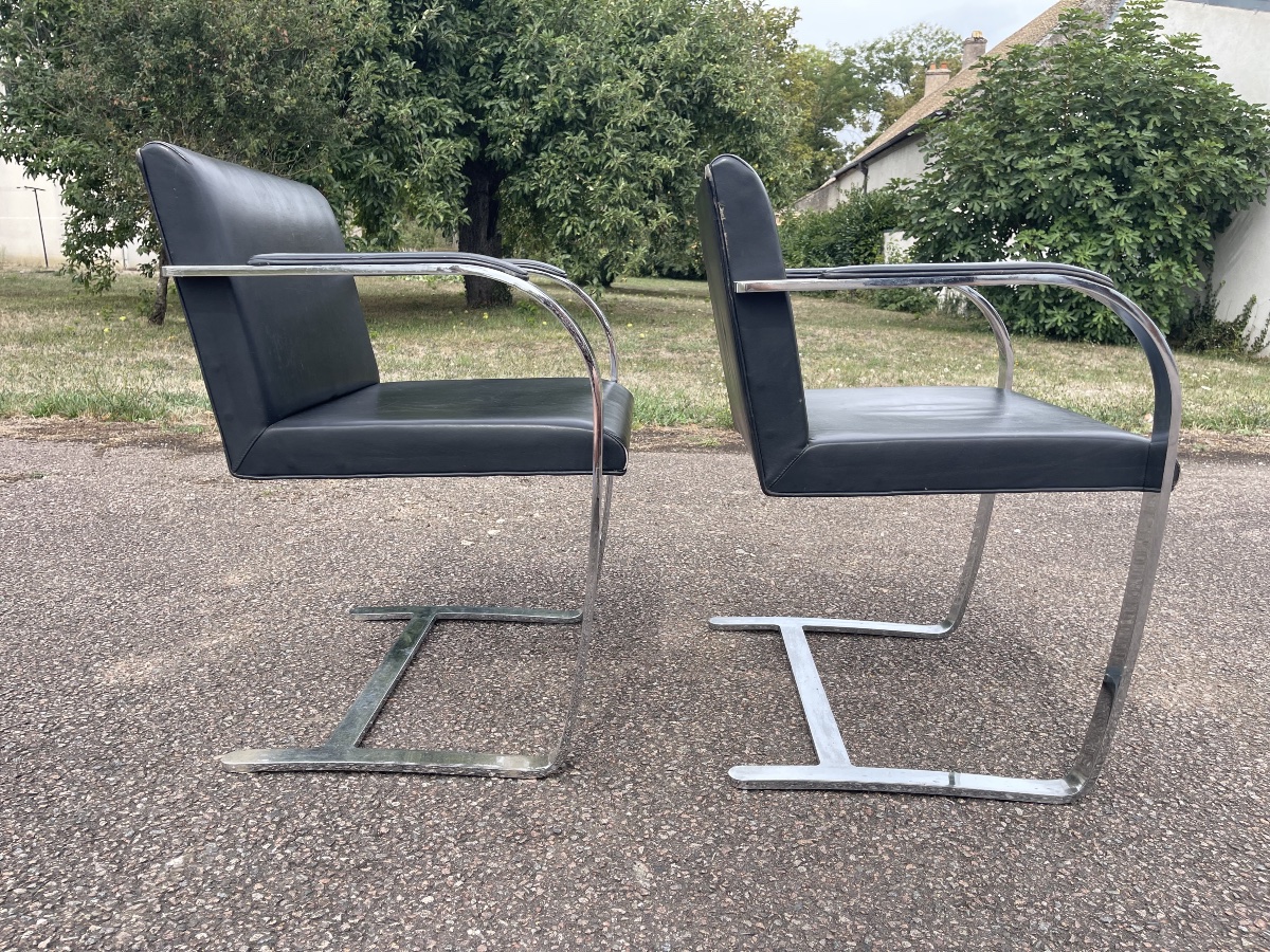 KNOLL - 3 Fauteuils BRNO-photo-4