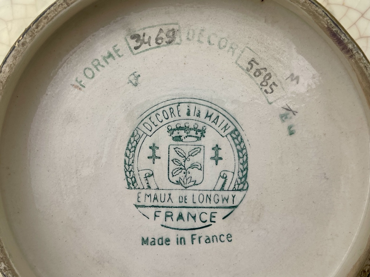 LONGWY - Grand Plat en Émaux-photo-5
