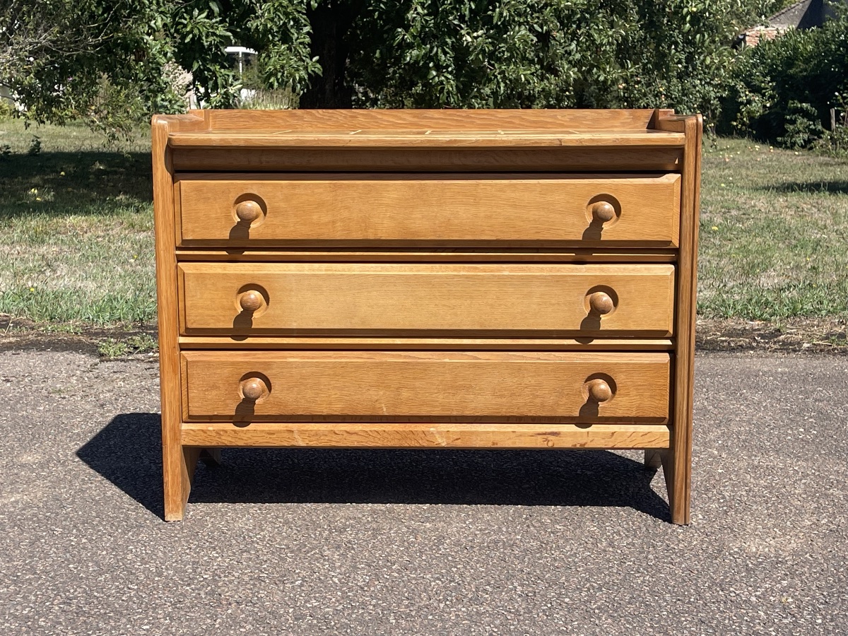 Guillerme And Chambron - Chest Of Drawers And Green Ceramics -photo-2