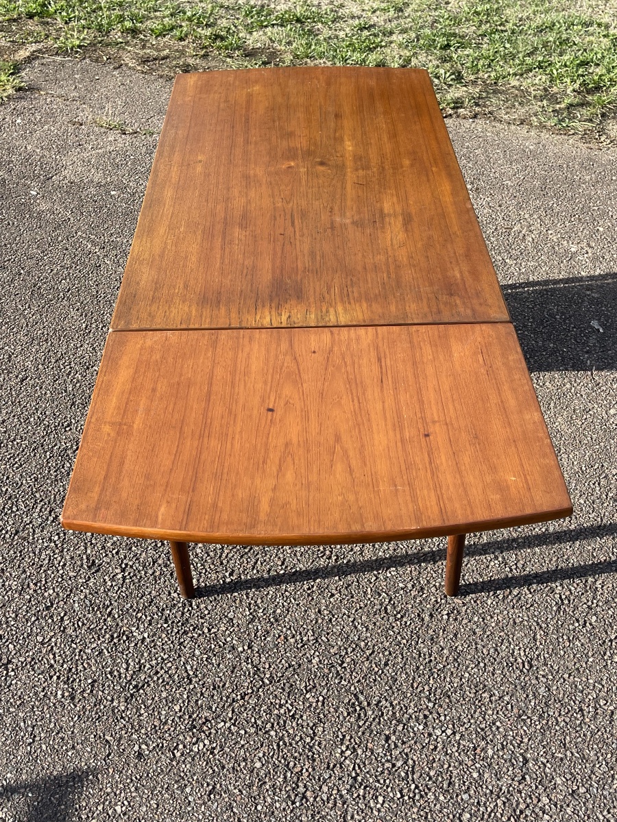 Arne Vodder - Scandinavian Teak Desk-photo-6