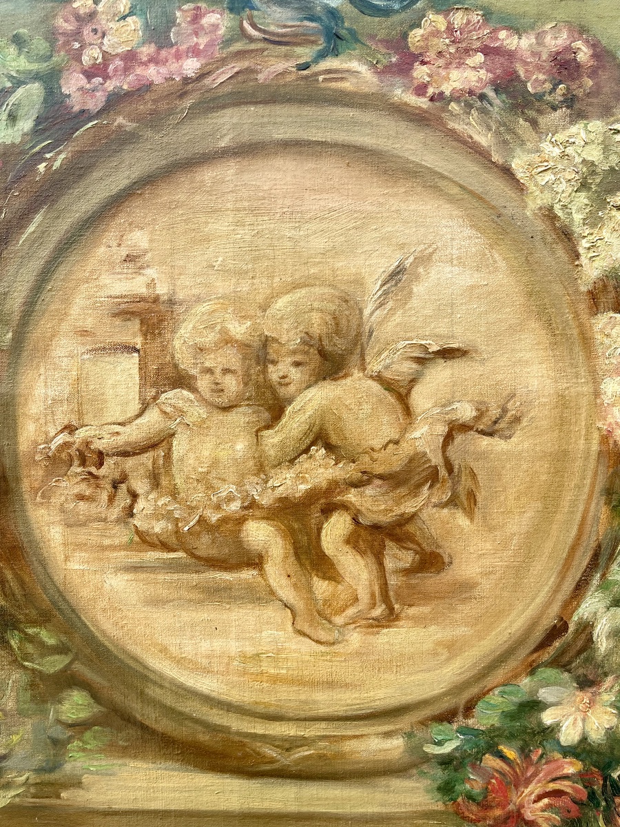 Louis XVI-style Trumeau-photo-4