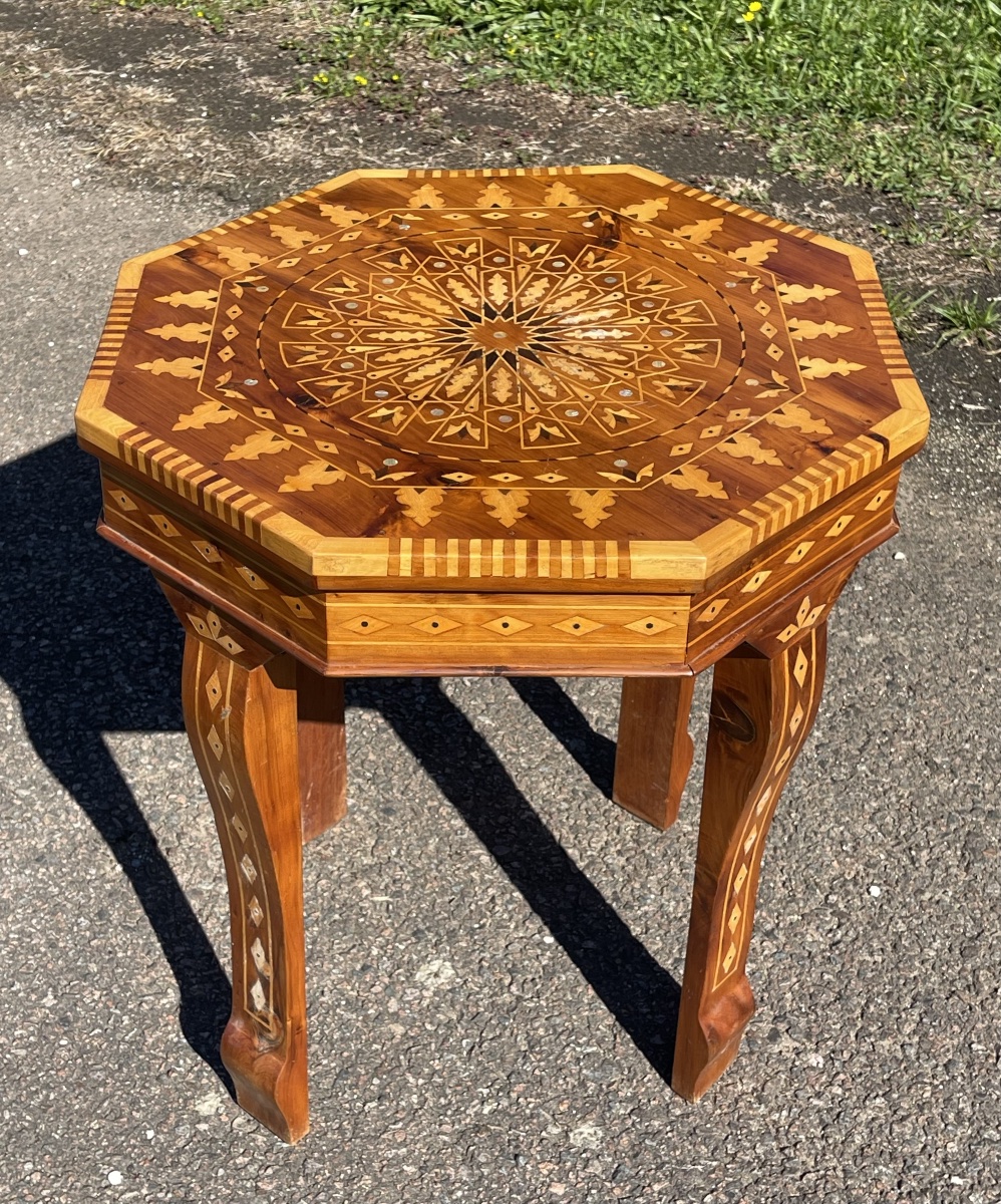 Table d’Appoint Octogonale Marocaine-photo-2