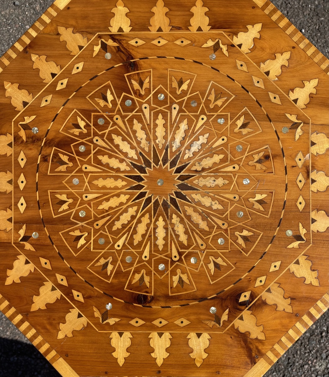 Table d’Appoint Octogonale Marocaine-photo-3