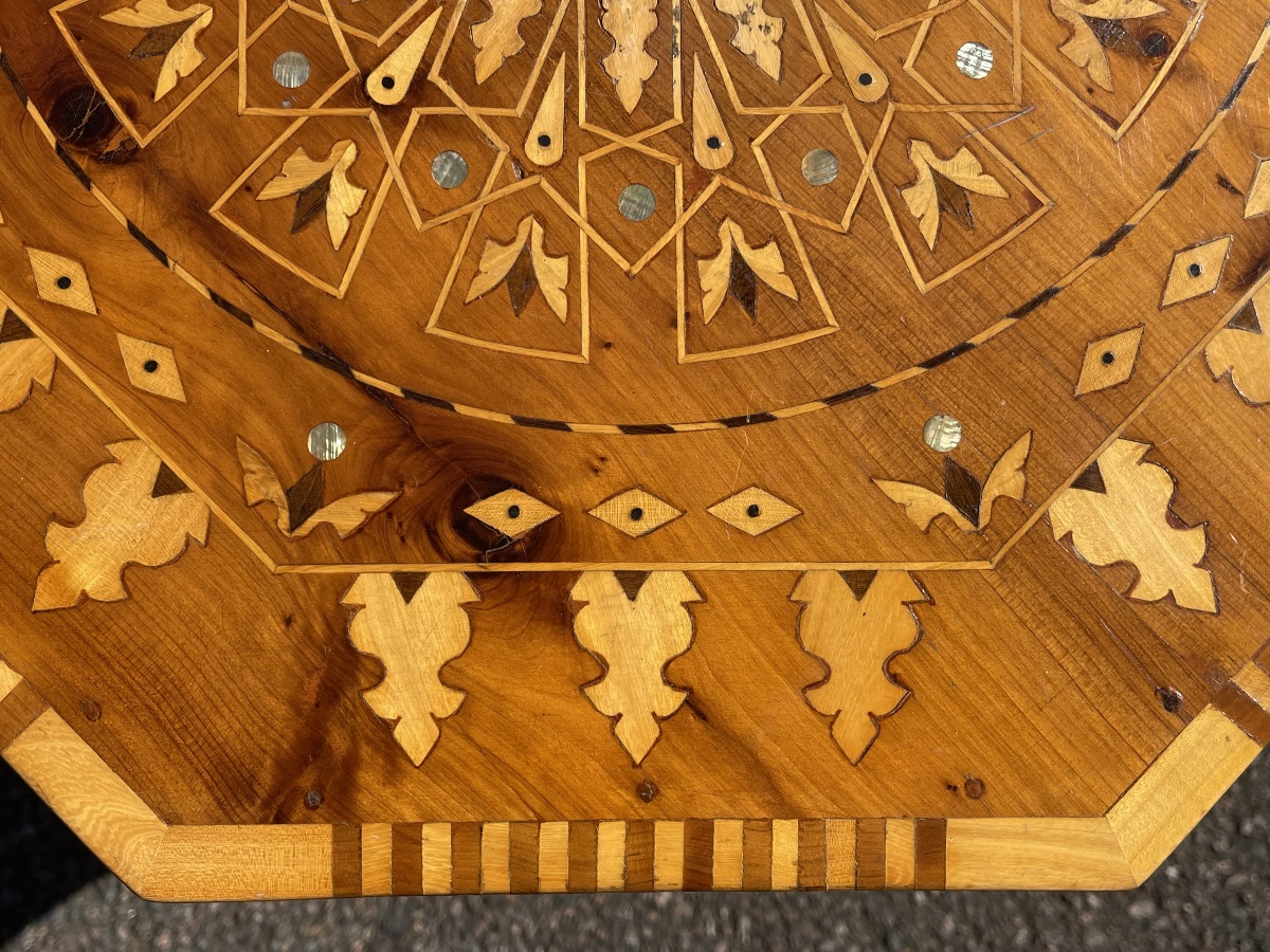 Table d’Appoint Octogonale Marocaine-photo-4