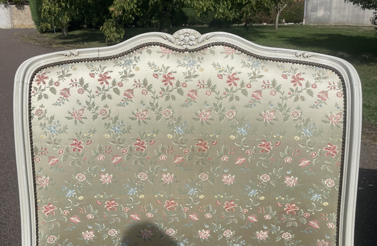 Pair Of Lacquered Louis XV-style Beds-photo-1