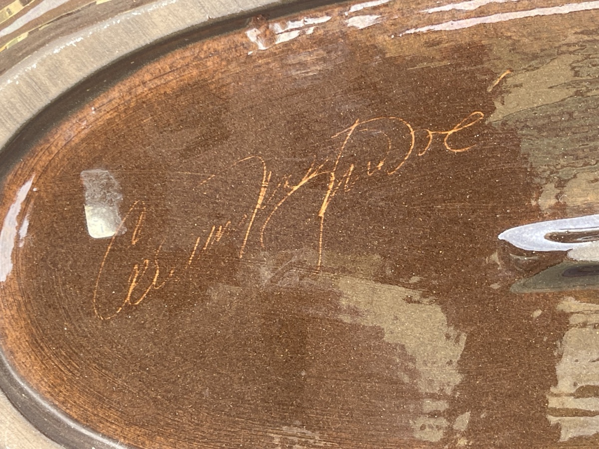 Hugo KOHLER Biel - Grand Plat en Céramique -photo-6