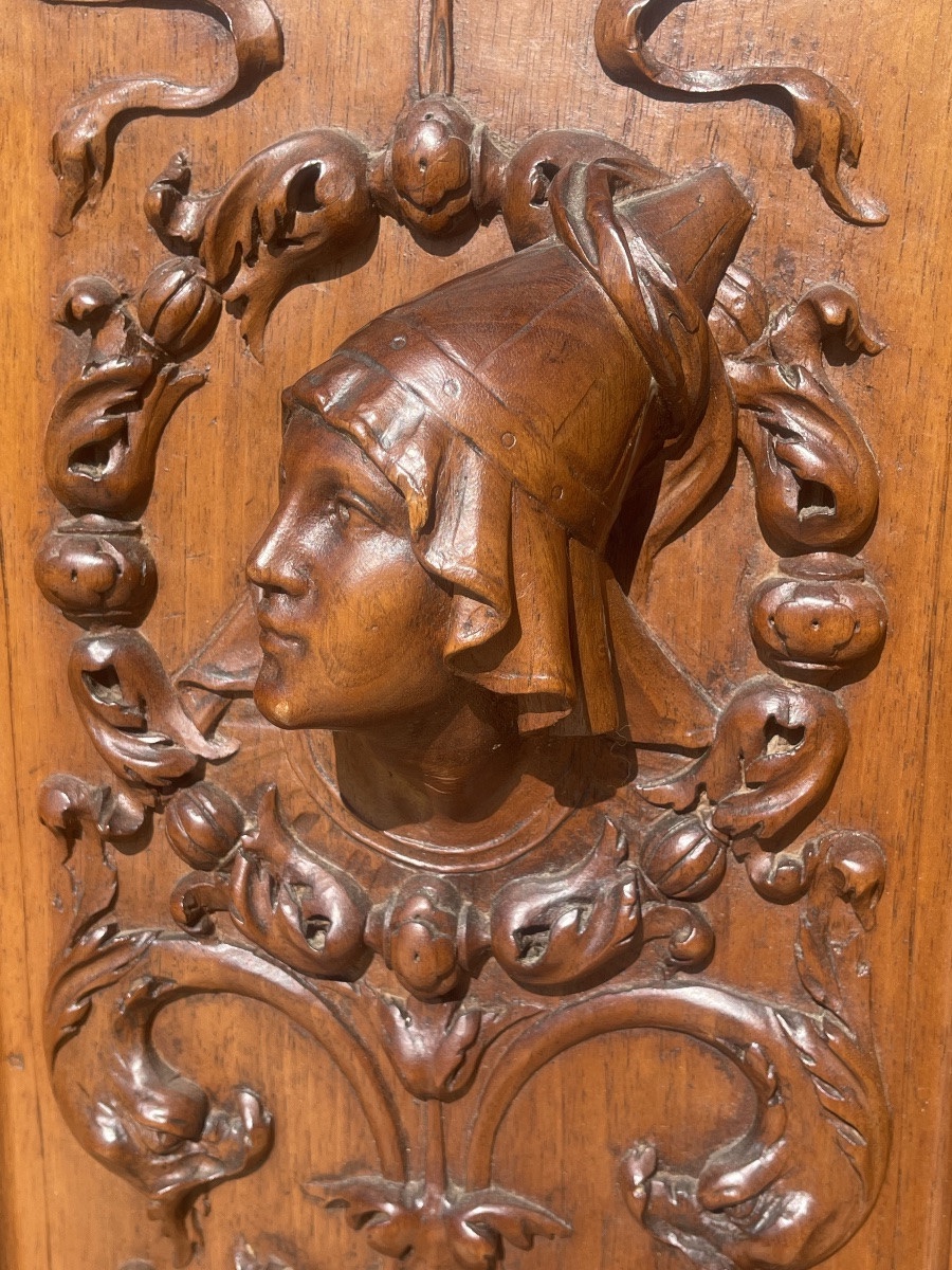 Jean-Paul MAZAROZ - Buffet en Noyer Style Renaissance -photo-2