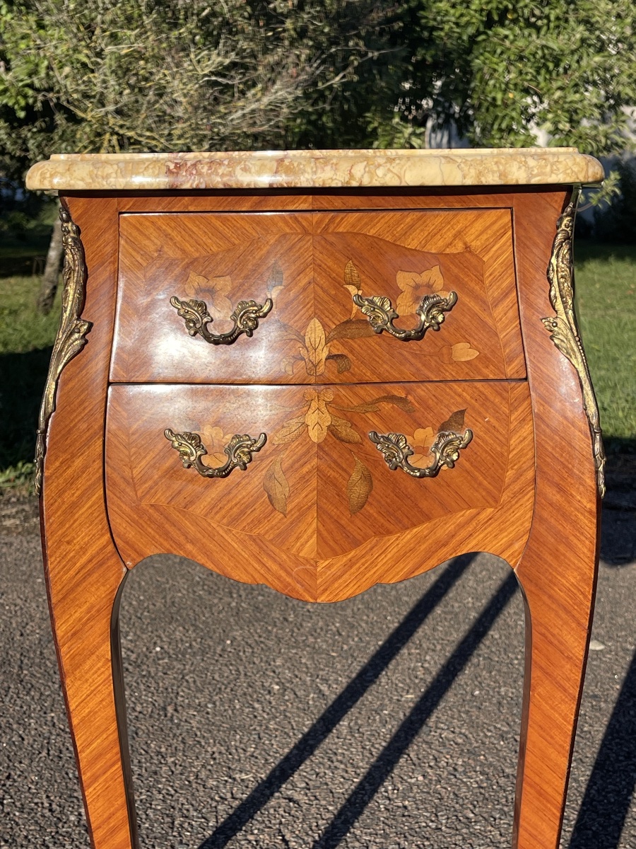 Paire de Chevets Style Louis XV -photo-4