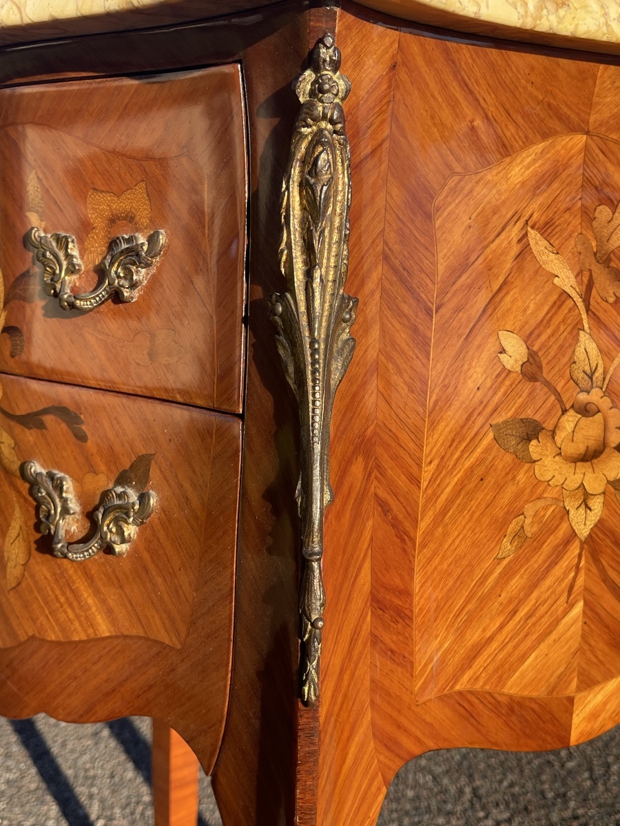 Paire de Chevets Style Louis XV -photo-1