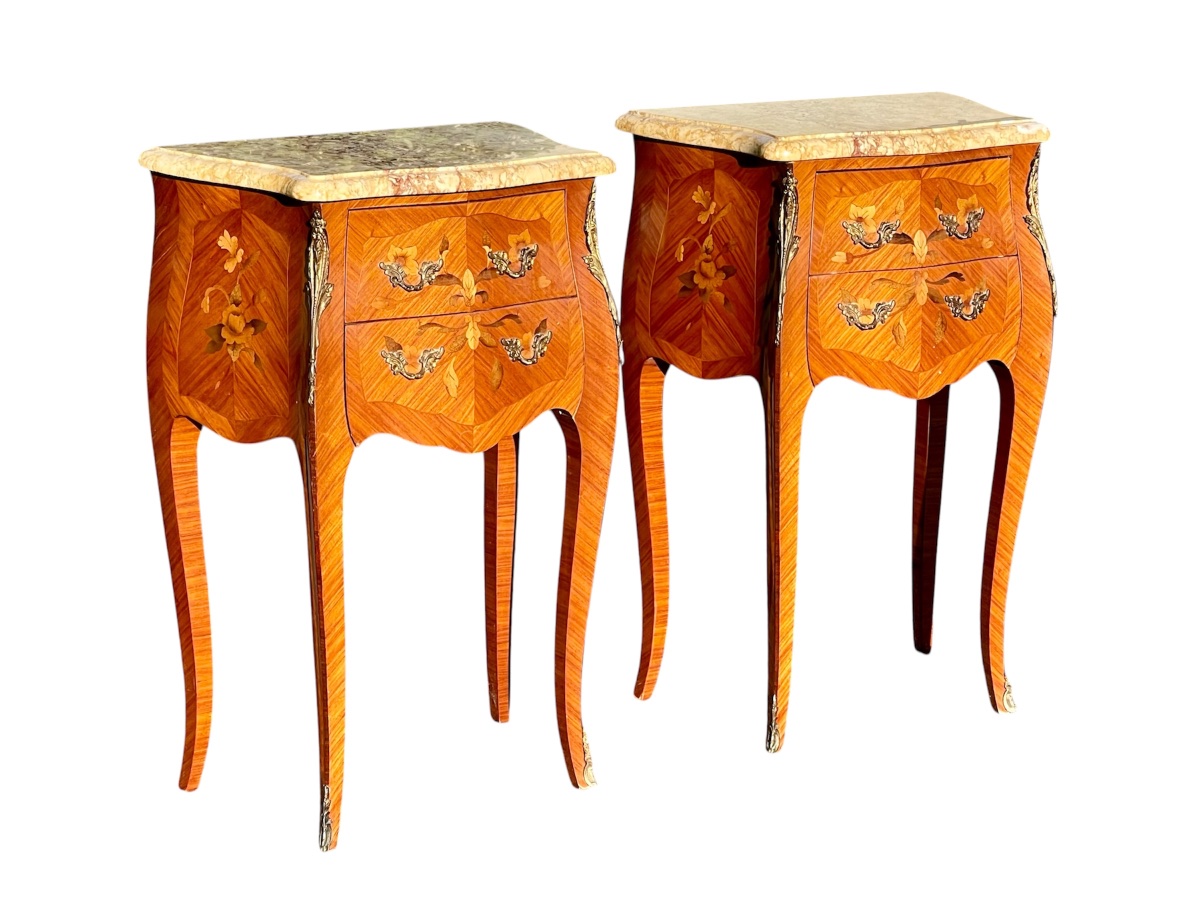 Paire de Chevets Style Louis XV 