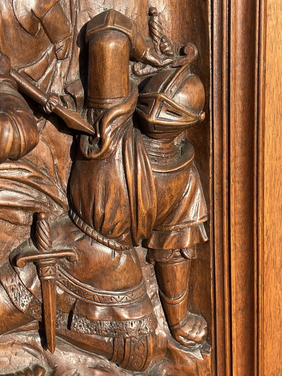 Renaissance-style Walnut Cabinet -photo-2