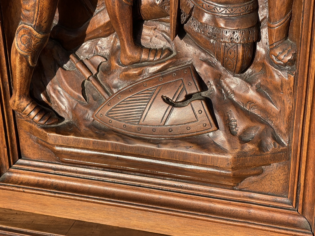 Renaissance-style Walnut Cabinet -photo-3