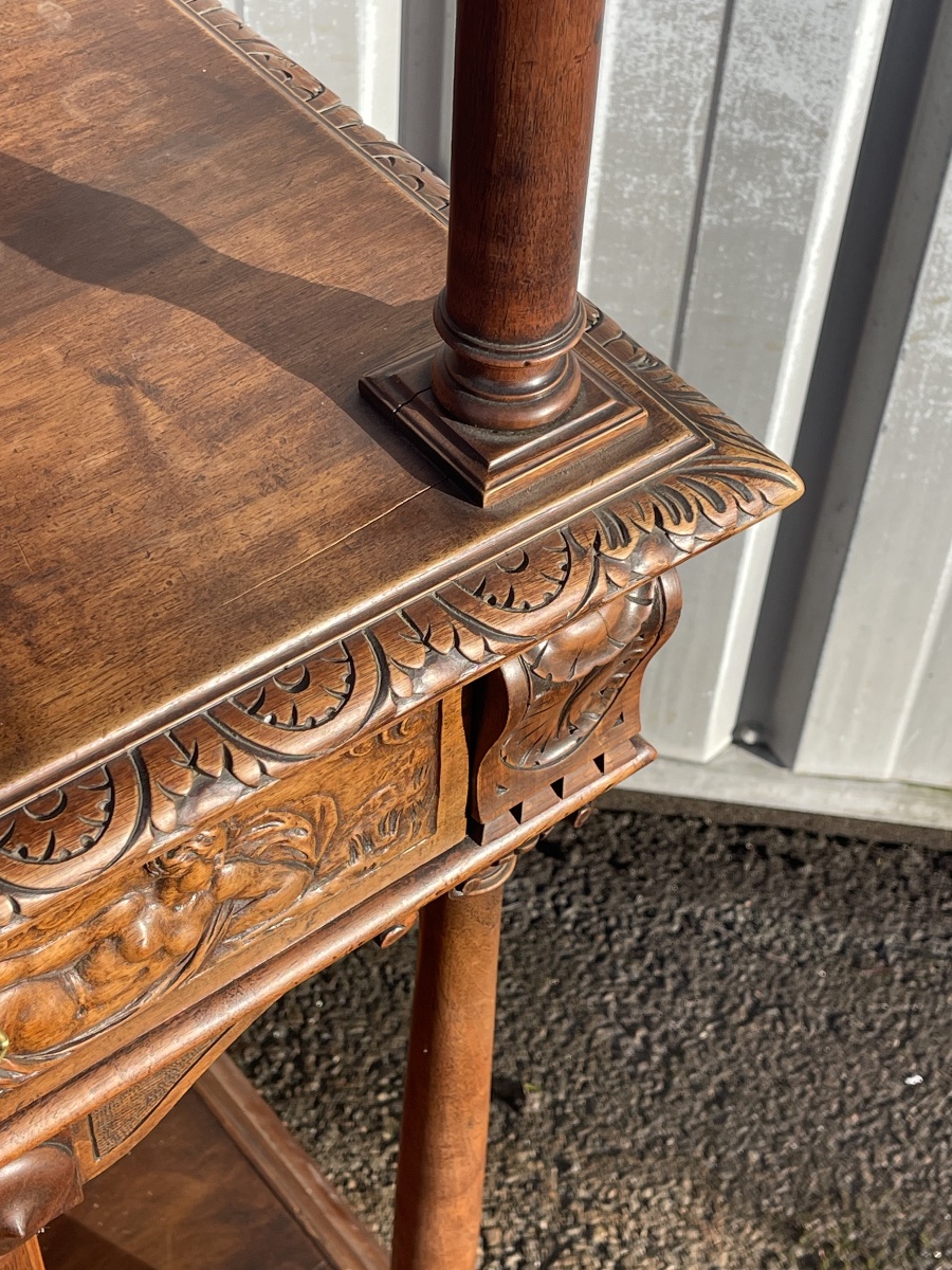 Renaissance-style Walnut Cabinet -photo-6