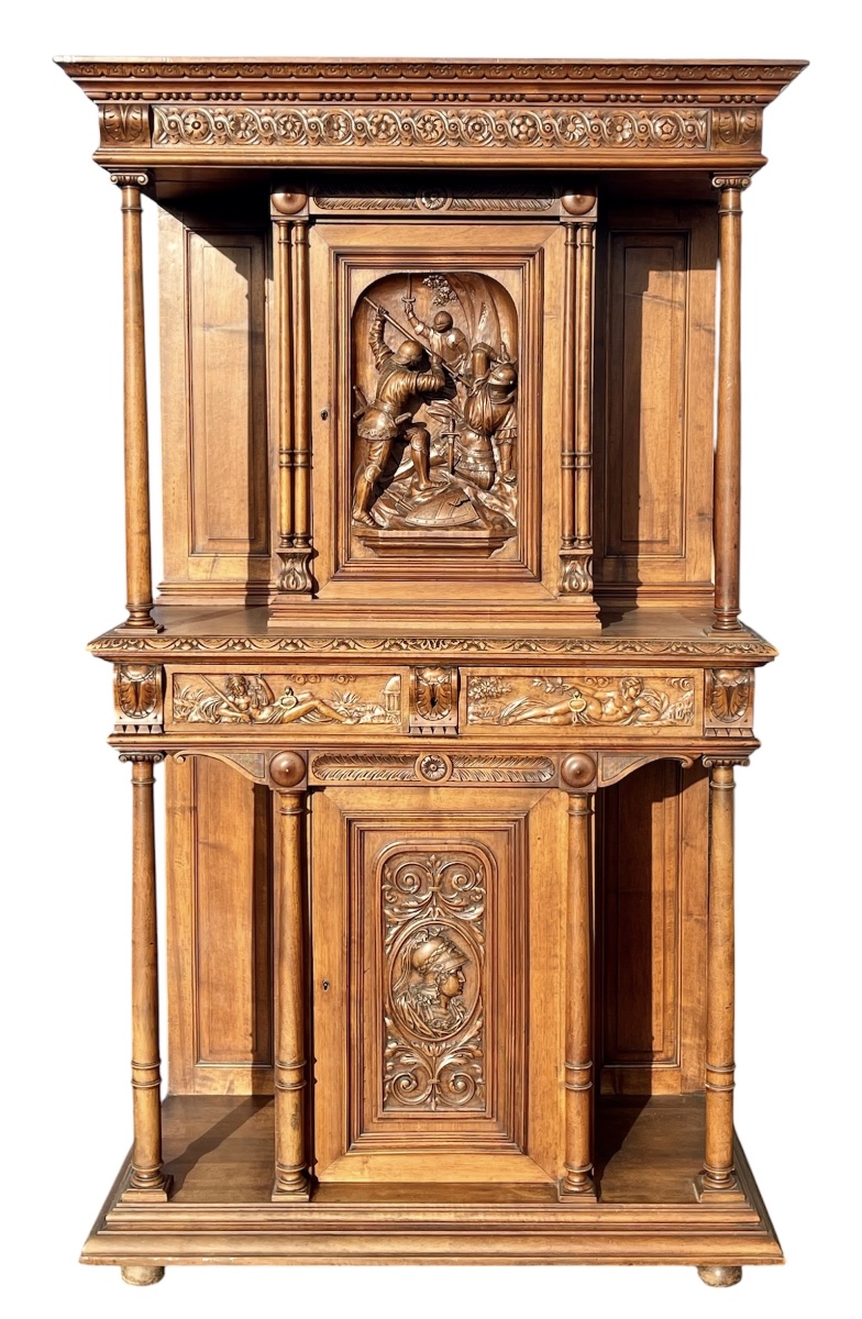 Renaissance-style Walnut Cabinet 