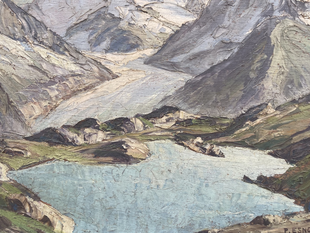 Paul Esnoul - Chamonix, The Mer De Glace, And The Aiguilles-photo-4