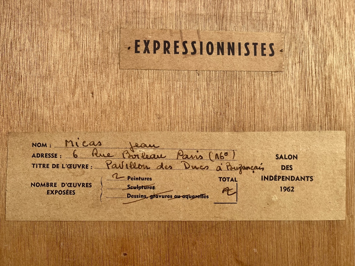 Jean MICAS - Le Pavillon des Ducs à Buzançais -photo-8