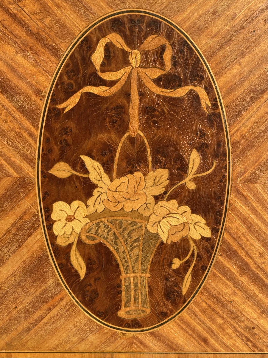 Paire de Chevets Style Louis XVI-photo-4