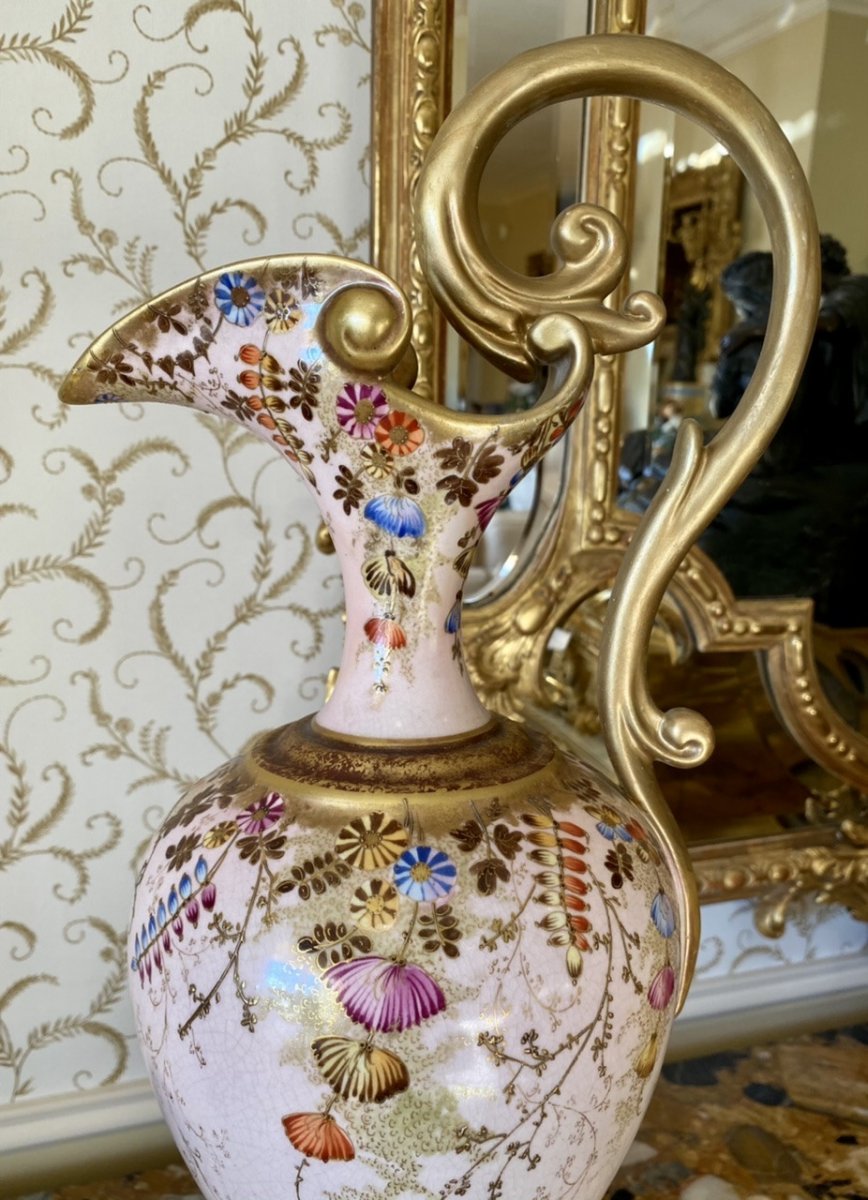 Asch - Sainte Radegonde - Large Porcelain Eder With Dish-photo-2