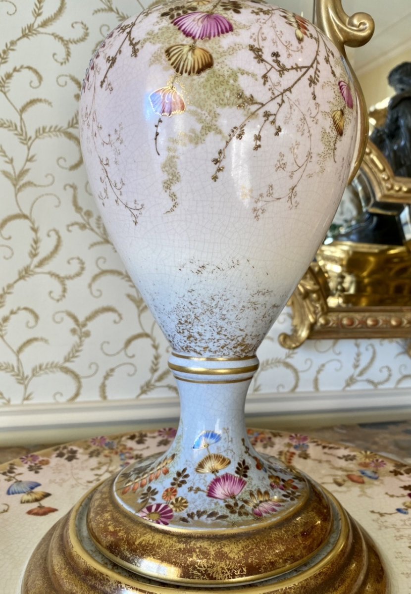 Asch - Sainte Radegonde - Large Porcelain Eder With Dish-photo-3