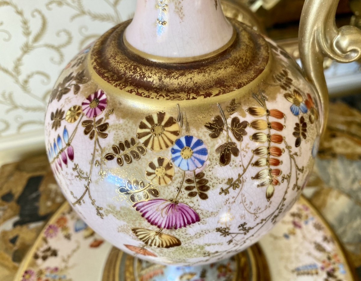 Asch - Sainte Radegonde - Large Porcelain Eder With Dish-photo-4