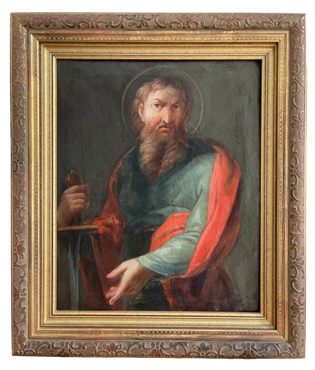 Saint Paul, Huile sur Toile 