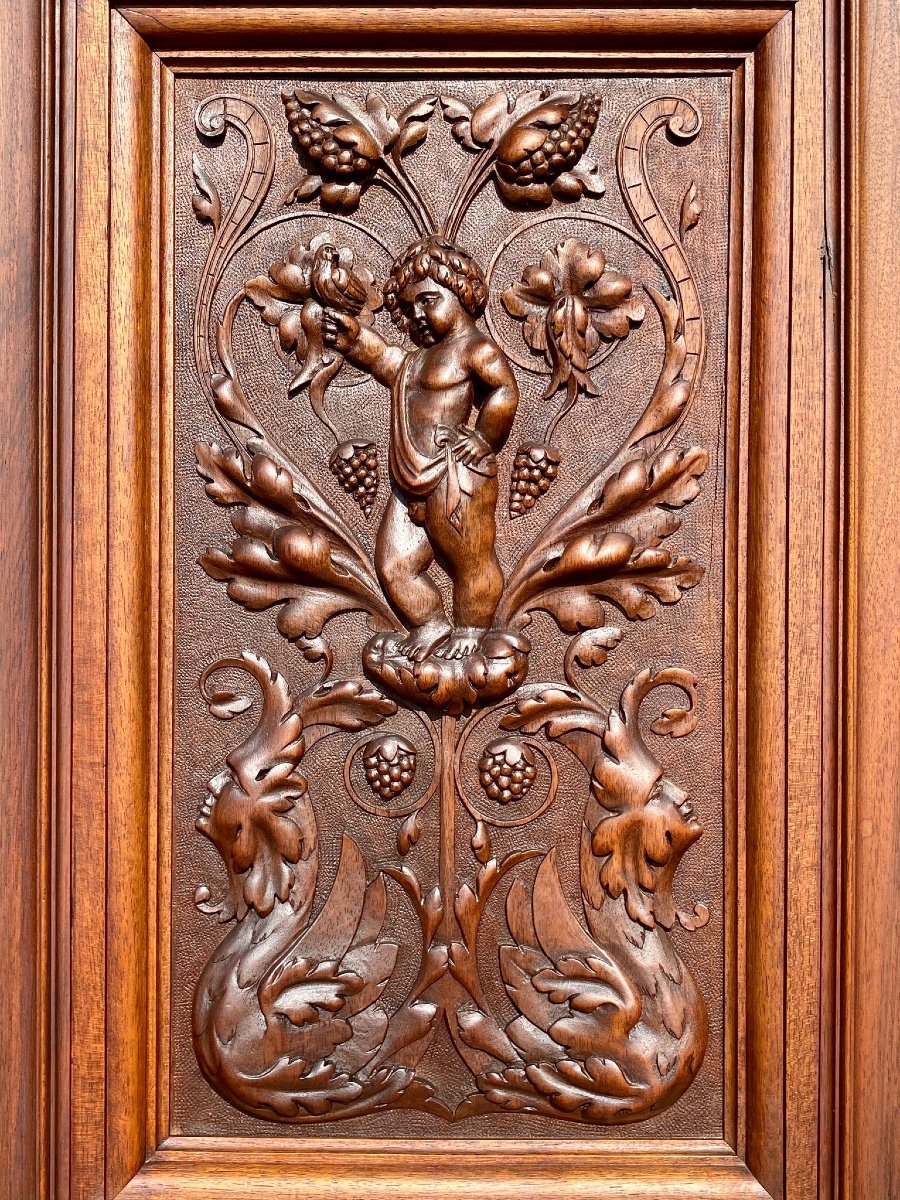 Renaissance Style Walnut Sideboard-photo-3