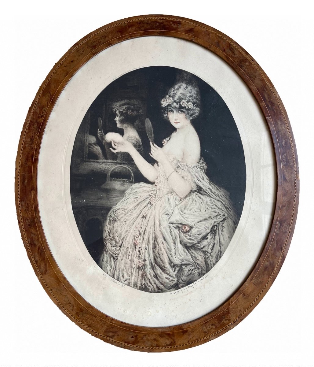 Maurice MilliÈre - “before And After The Dancing Night”, Pendant Of Lithographs-photo-2