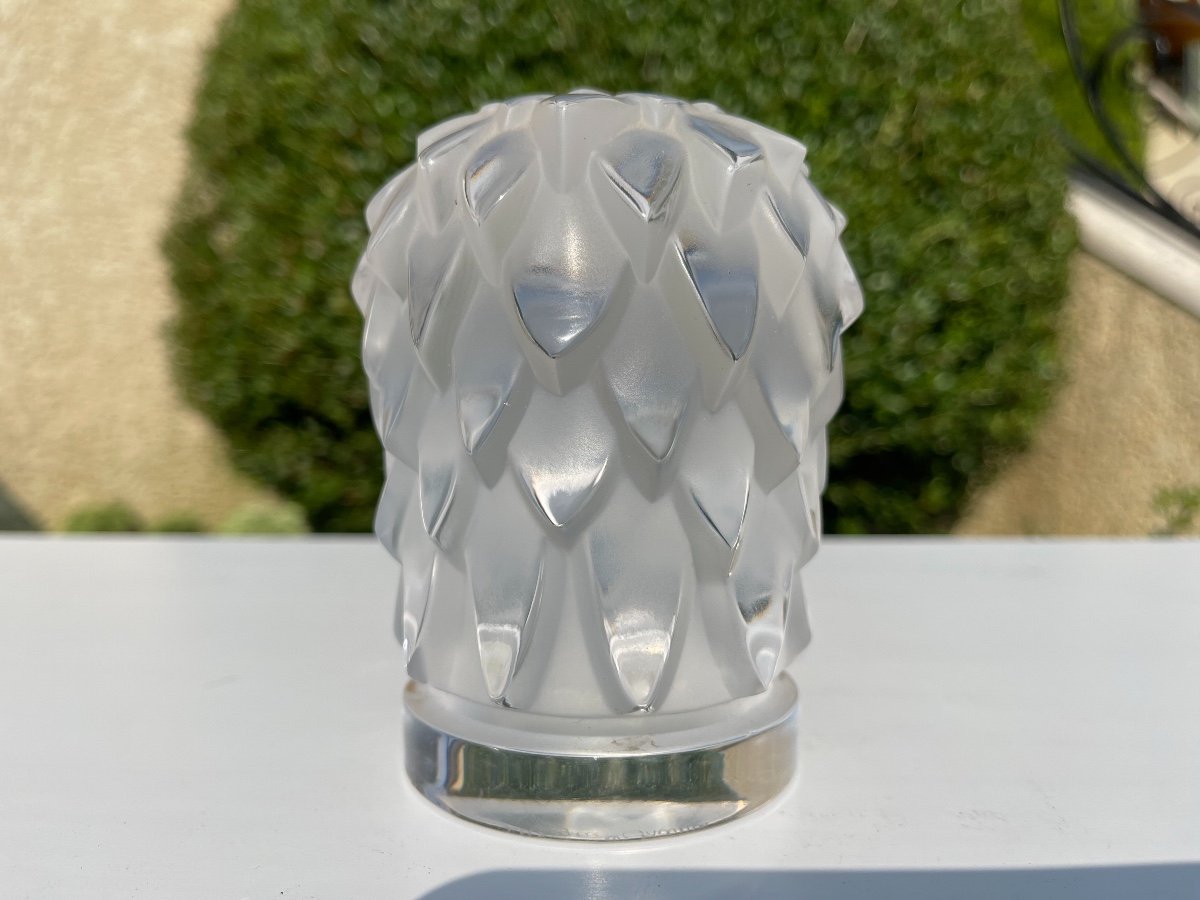 LALIQUE - Mascotte Tête D’aigle en Cristal-photo-1