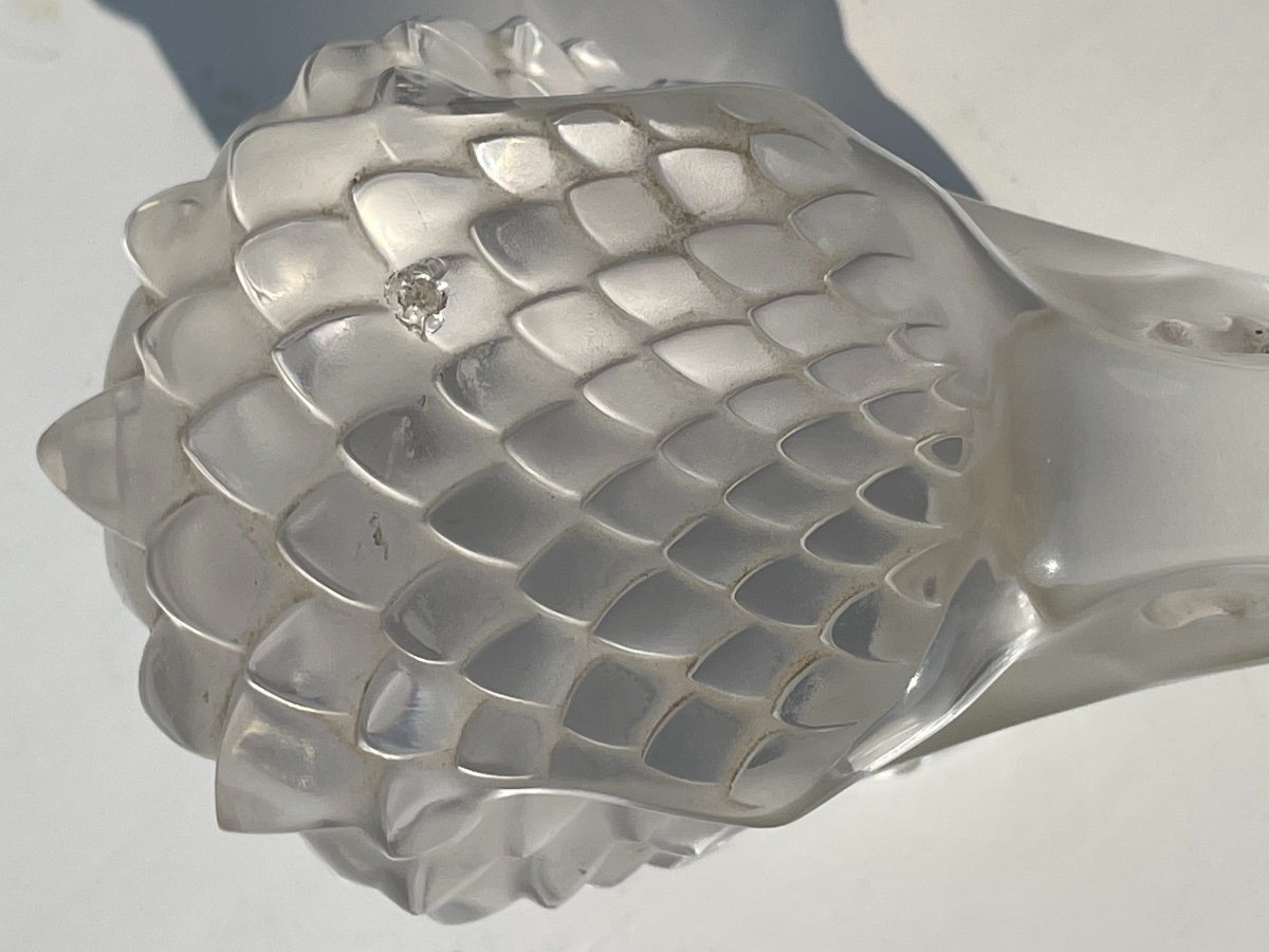 Lalique - Crystal Eagle Head-photo-2
