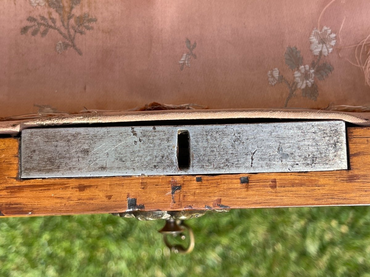 18th Century - Louis XVI Period Marquetry Dressing Table - Directory-photo-6