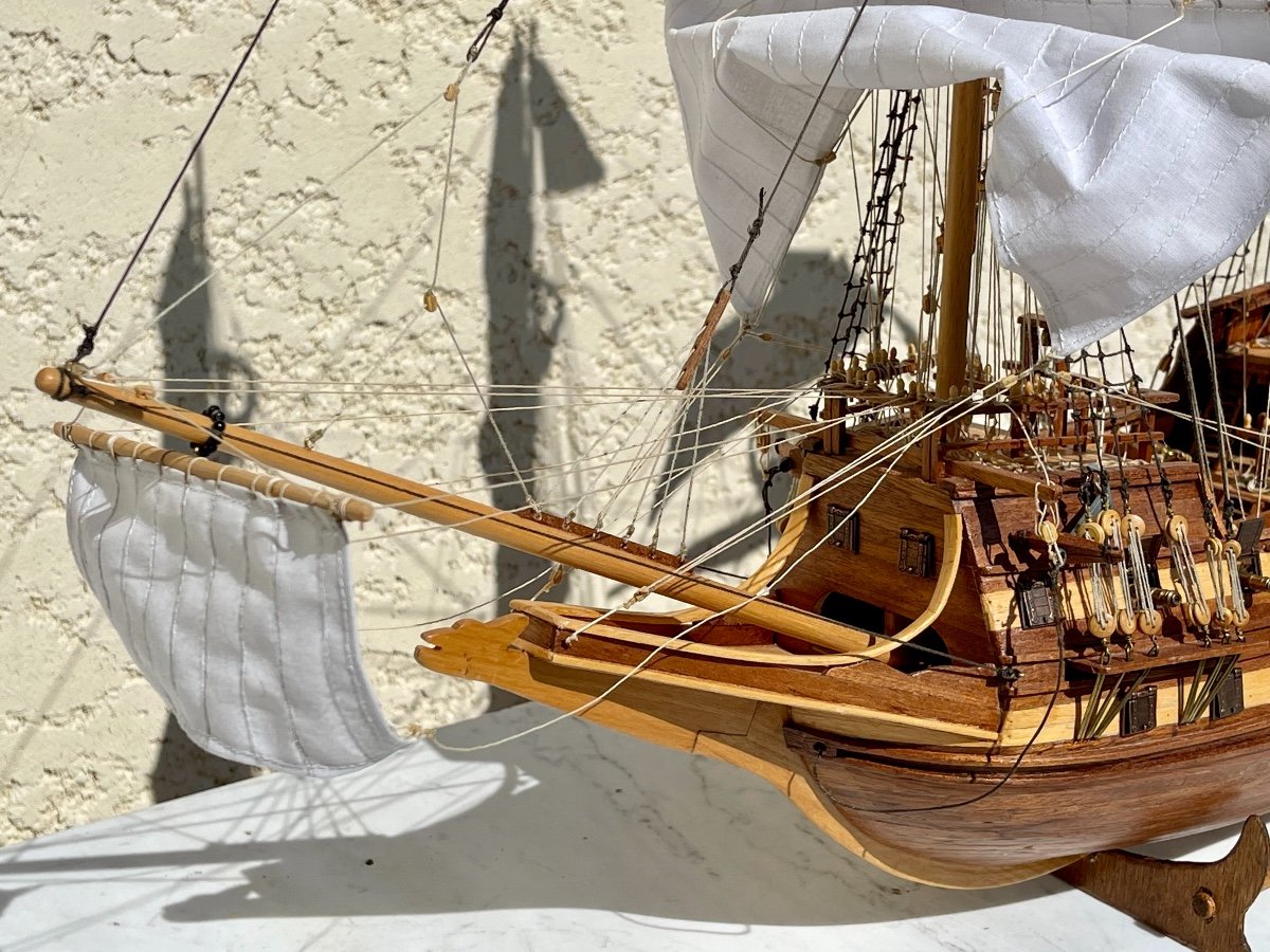 Three Mas Sailboat Model-photo-2