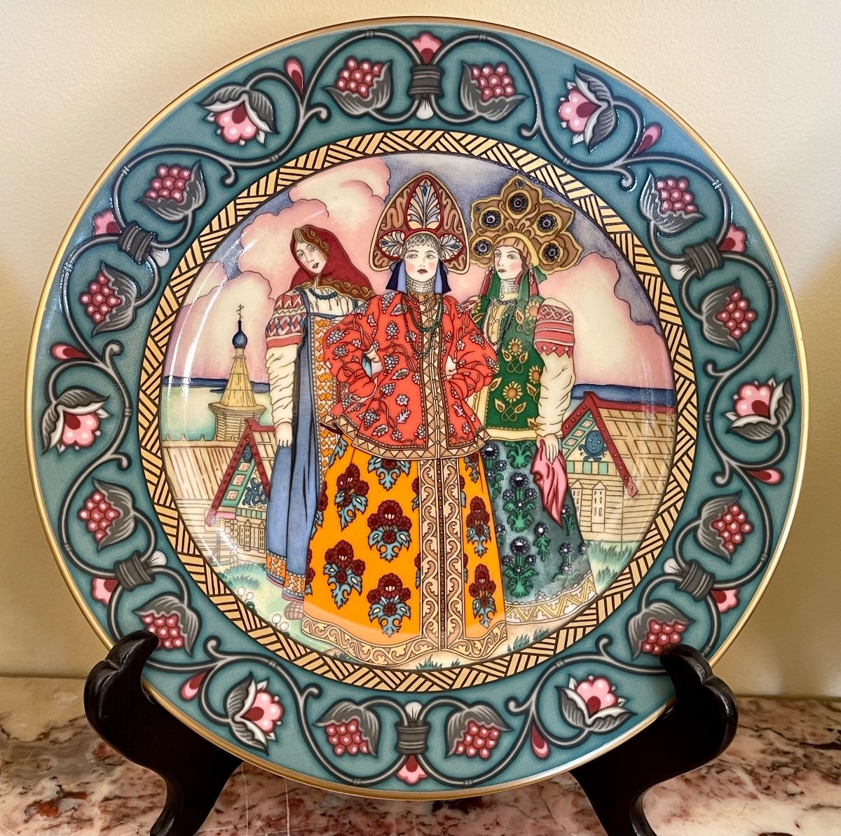 8 Villeroy & Boch Collection Plates, Russian Tales-photo-3