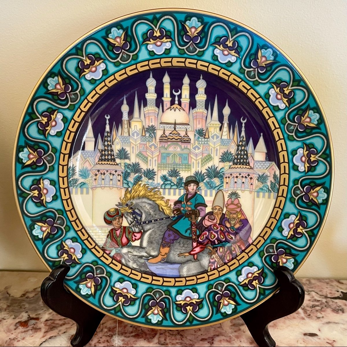 8 Villeroy & Boch Collection Plates, Russian Tales-photo-2