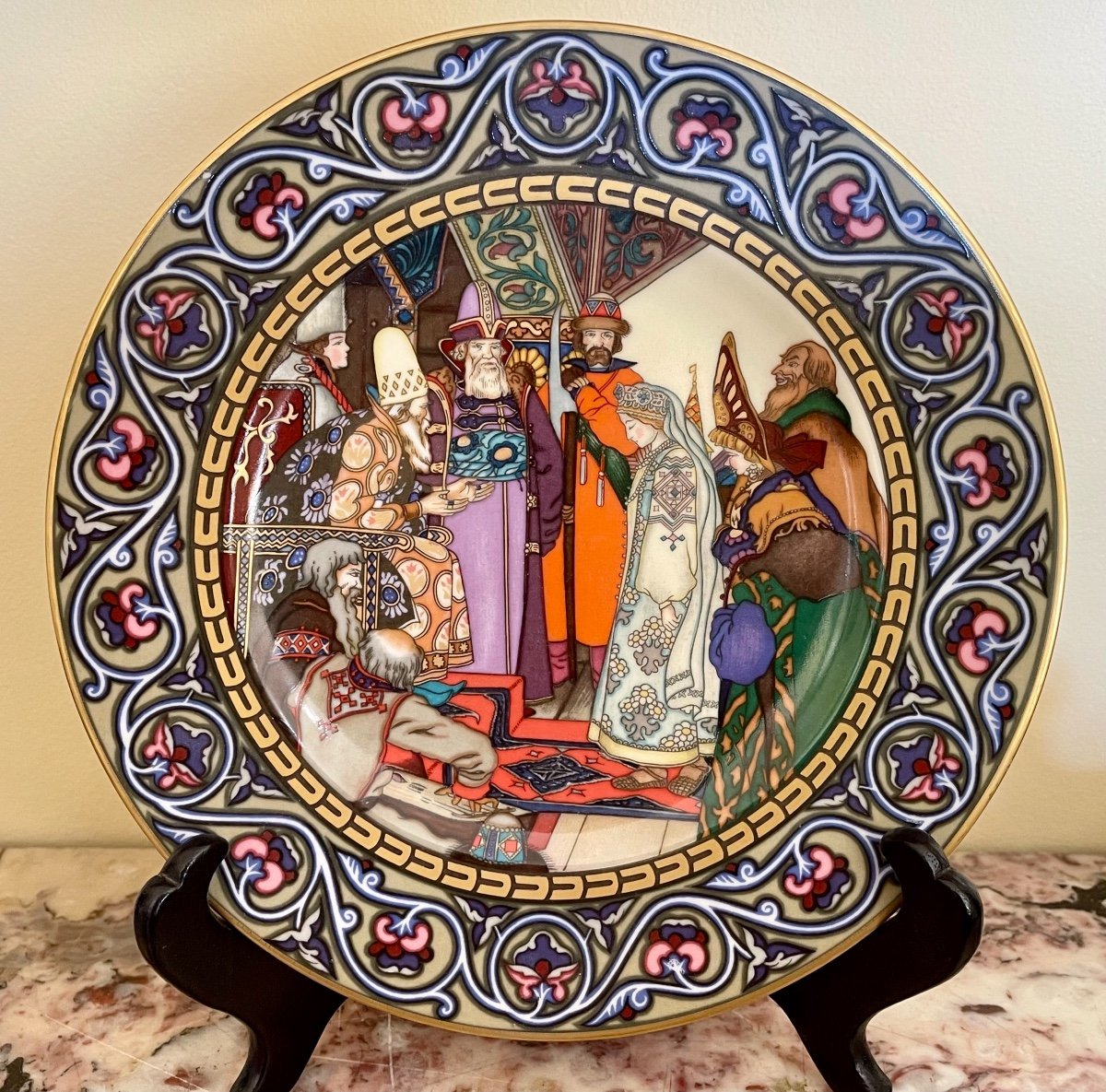 8 Villeroy & Boch Collection Plates, Russian Tales-photo-5