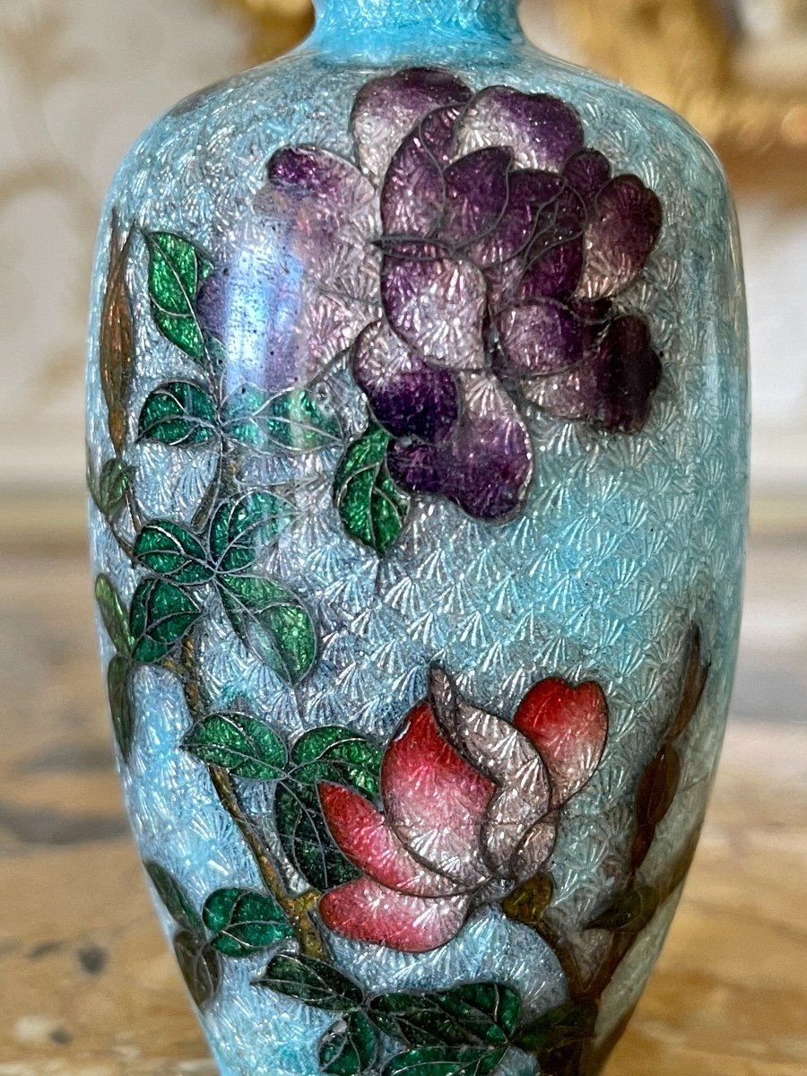 Small Enamel Vase-photo-3